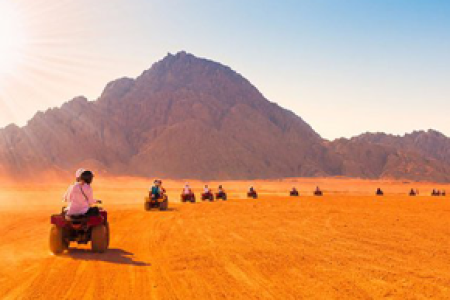 Desert Safari by Motorbike