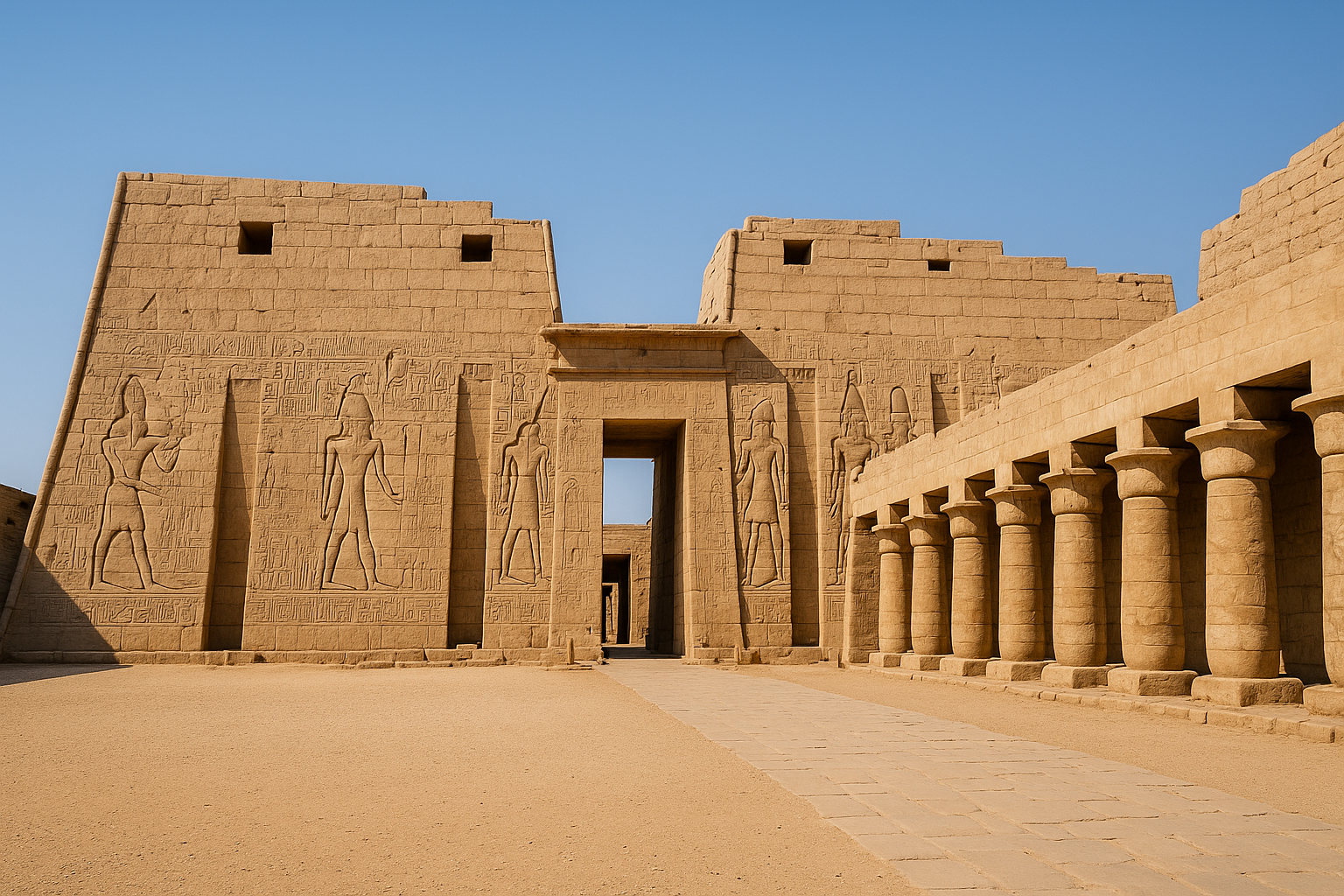 The Temple of Medinet Habu: Ramses III’s Monument of Power and Legacy