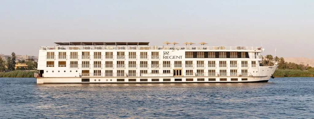 Jaz Regent Nile cruise ship on the Nile