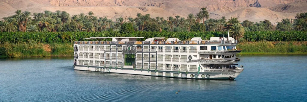 Sonesta St. George I Nile cruise ship on the Nile