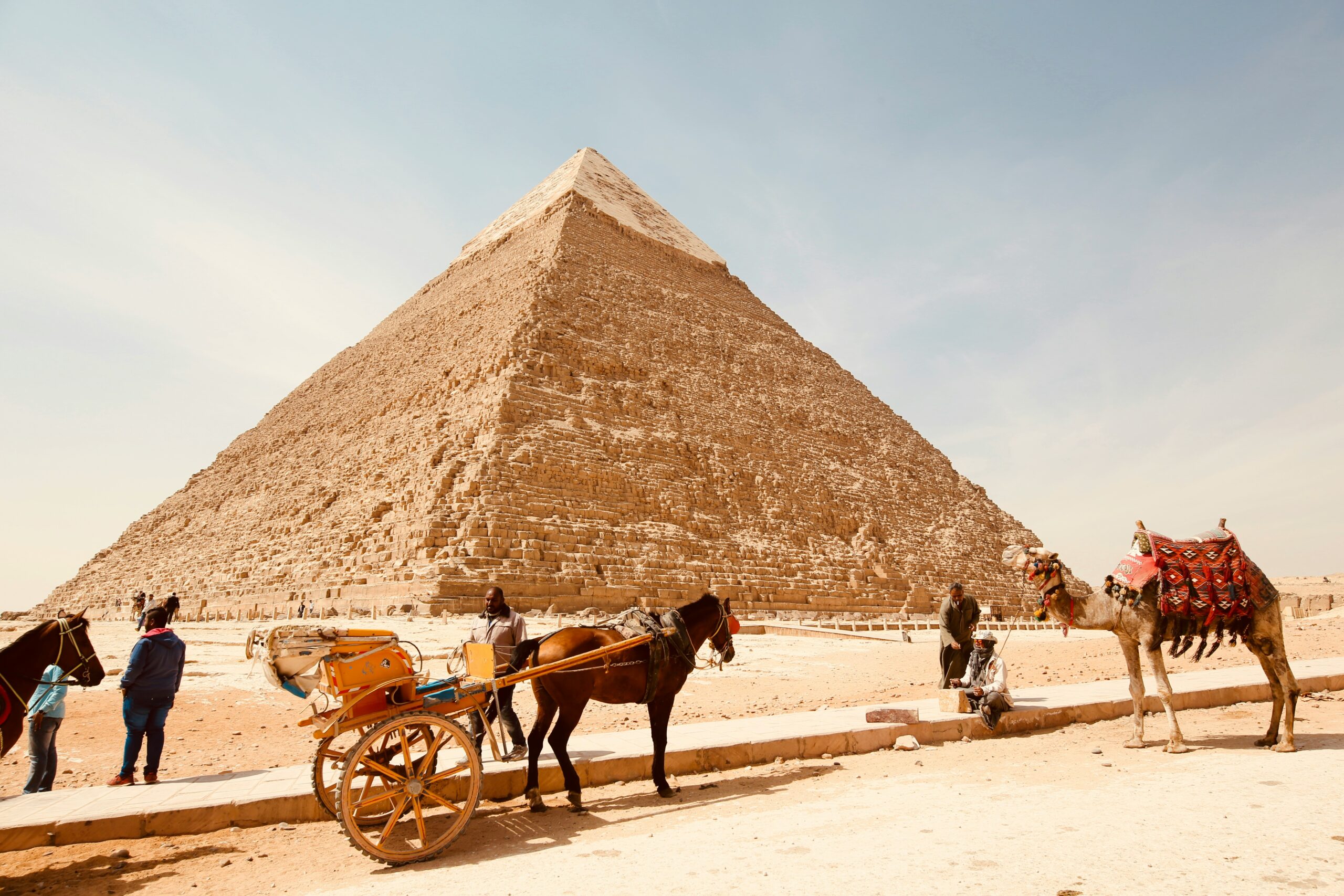 All pyramids in Giza