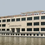 Moon Dance Nile cruise ship on the river