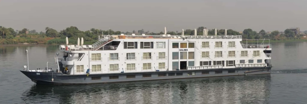 Salima Nile cruise ship on the river