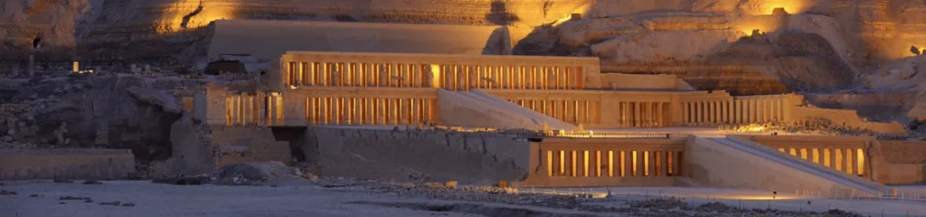 Temple of Hatshepsut at Deir el-Bahari in Luxor