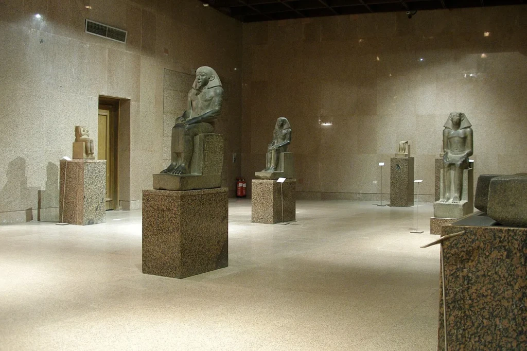 Antiquities in the Nubian Museum, Aswan
