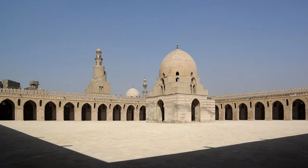 Arcades and dome of the Mosque of Ibn Tulun