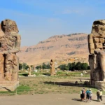 Colossi of Memnon on the West Bank of Luxor