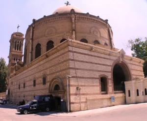 Coptic Cairo, Church of Saint George from outside