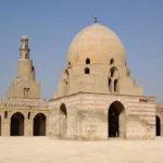 Courtyard and ablution fountain of the Mosque of Ibn Tulun, Cairo