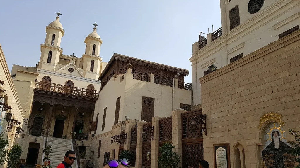 Facade of the Hanging Church, Coptic Cairo
