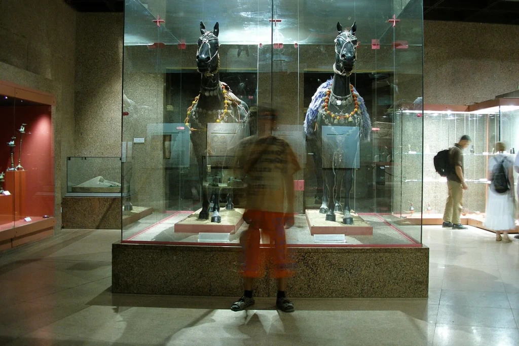 Gallery in the Nubian Museum, Aswan