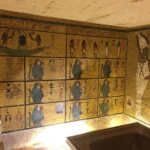 Inside Pharaoh Tutankhamun's tomb, 18th dynasty