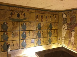 Inside Pharaoh Tutankhamun's tomb, 18th dynasty