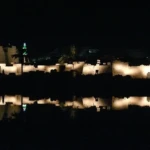 Karnak Temple lit at night