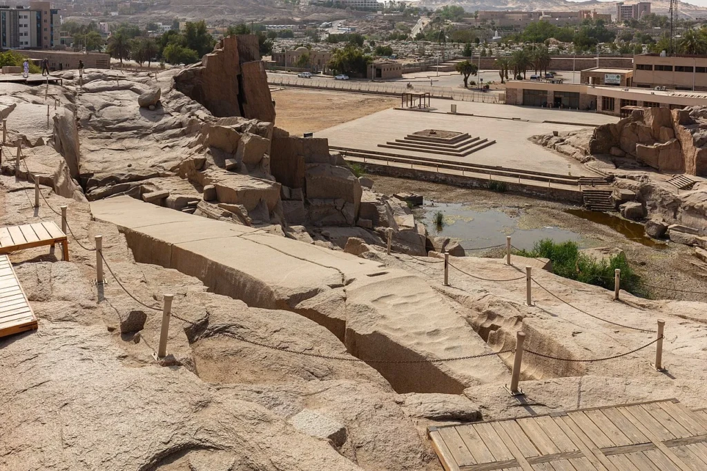 Northern Quarry in Aswan with the Unfinished Obelisk