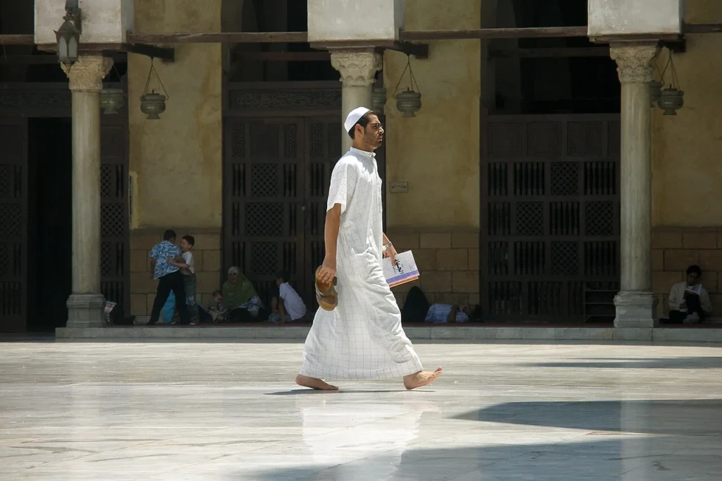 The Courtyard of Al-Azhar Mosque, Cairo