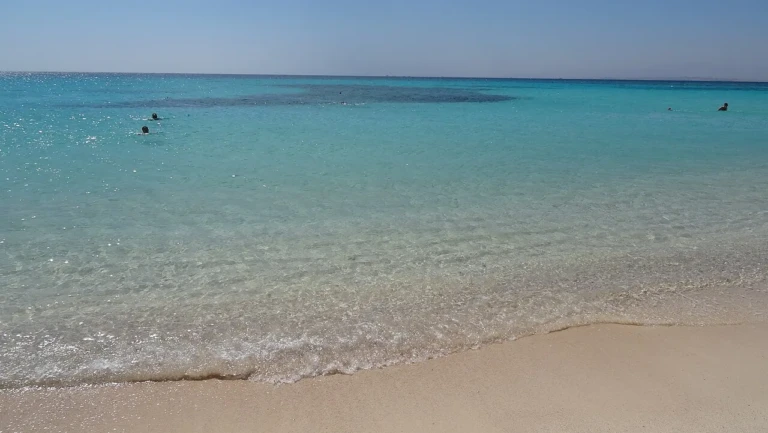 Turquoise water off Giftun Island